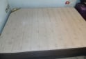 Hogar - Base sommier 2 plazas con colchon espuma - En Venta