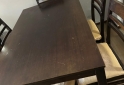 Hogar - VENDO MESA WENGE Y 6 SILLAS usadas - En Venta