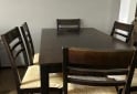 Hogar - VENDO MESA WENGE Y 6 SILLAS usadas - En Venta