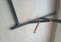 Deportes - Excelente Rack para Sentadillas y Dominadas con Soporte de Discos Super Fuerte Impecable Estado - En Venta