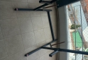 Deportes - Excelente Rack para Sentadillas y Dominadas con Soporte de Discos Super Fuerte Impecable Estado - En Venta