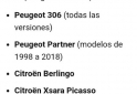 Accesorios para Autos - Juego de amortiguadores delanteros Sachs Citroën Xsara 1 - En Venta