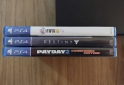 Electrónica - PS4 Fat 500GB - Estado Impecable, Muy Poco Uso + 3 Juegos - En Venta