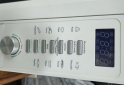 Hogar - Mesa comedor moderna vidrio templado patas cromadas - En Venta