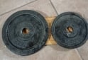Deportes - Barra. Pesas y discos para gimnasia - En Venta