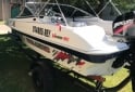 Embarcaciones - LANCHA VISIÓN 460 2015 – MERCURY 60 HP – POWER TRIM – TRAILER - En Venta