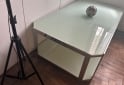 Hogar - Mesa de living/comedor de vidrio doble nivel y estructura cromada - En Venta