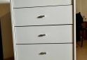 Hogar - COMODA BLANCA DE 5 CAJONES 90 X 60 X 39 CM - En Venta