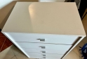 Hogar - COMODA BLANCA DE 5 CAJONES 90 X 60 X 39 CM - En Venta