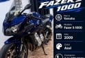 Motos - Yamaha Fazer 1000 2009 Nafta 111111Km - En Venta